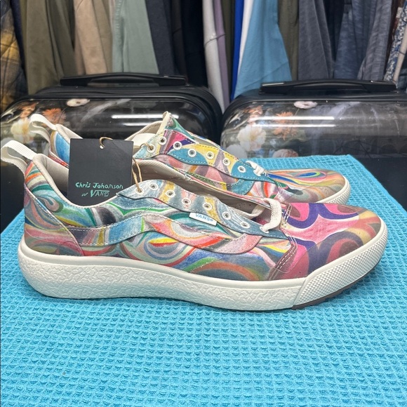 Vans Other - Vans Chris Johanson Ultra Cush Ultra Range Colorful Swirl Pattern NWT